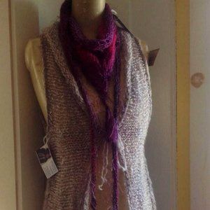 A-line Swing Jacket handspun handknit original des